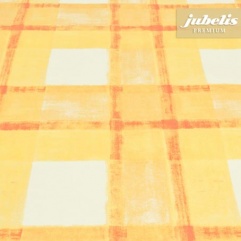 Baumwolle beschichtet abwaschbar Pablo gelb-orange H 170 cm x 140 cm 
