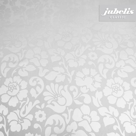 Wachstuch Barock floral silber H 2000 cm x 140 cm komplette Rolle-Sonderpreis